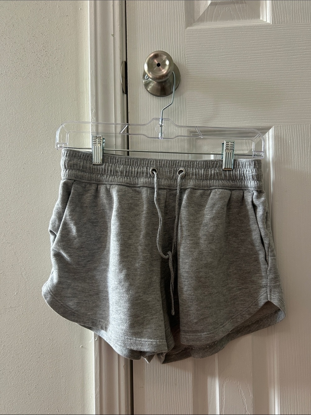 H&M Heather Gray Drawstring Lounge Shorts